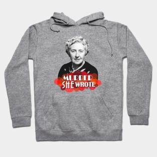 Agatha Christie Murder She Wrote Miss Marple Hercule Poirot Hoodie